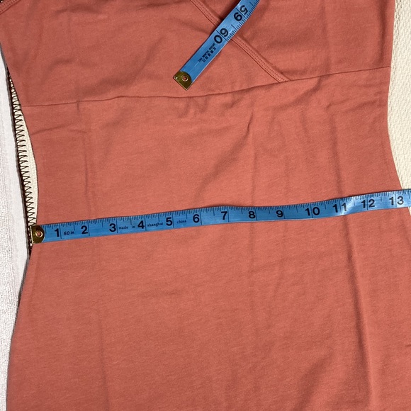 NWT WILD FABLE Strappy V-neck Rose Color Sleeveless Bodycon Dress Size Medium - Picture 10 of 12